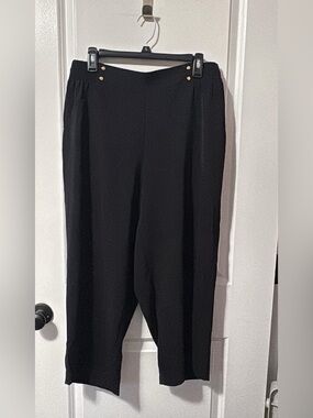 Men's Black Stretch Dress Pants